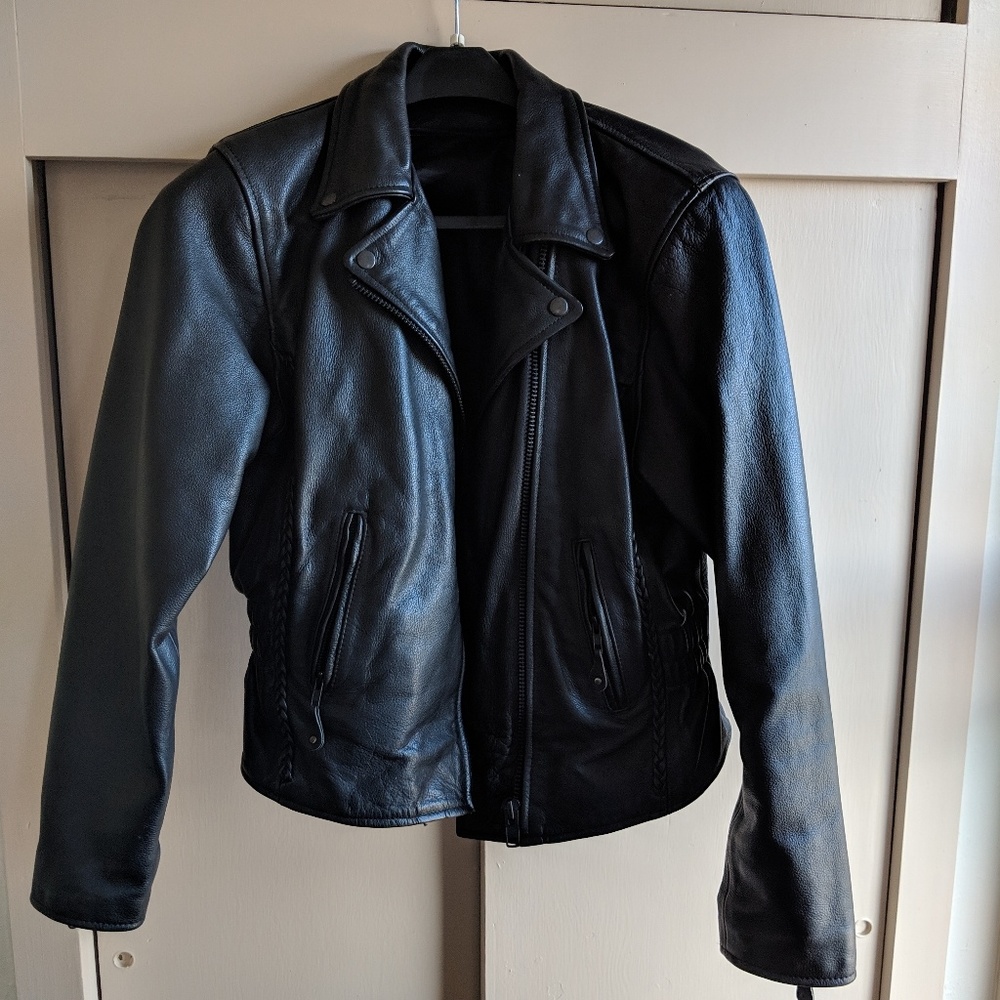 Leather jacket